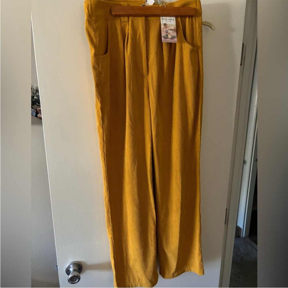 Halara Wide Leg Corduroy Pants XL